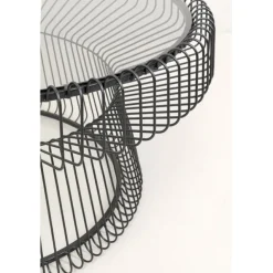 KARE Design Table basse Lisboa noir Ø86cm><noscript><img width=