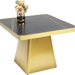 KARE Design Table basse Miler doré 80x80cm><noscript><img width=