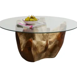 KARE Design Table basse Roots Ø100cm><noscript><img width=