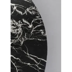 KARE Design Table basse Schickeria Marbre noir Ø110cm><noscript><img width=