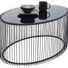 KARE Design Table basse Wire Uno noir 60x90cm> Meubles