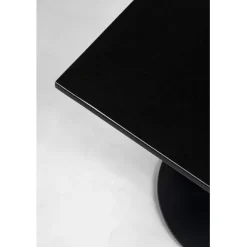 KARE Design Table bistrot Capri noir 70x70cm><noscript><img width=