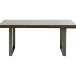 KARE Design Table Conley acier brut 180x90><noscript><img width=