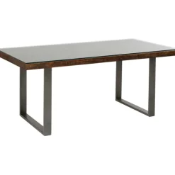 KARE Design Table Conley acier brut 180x90><noscript><img width=