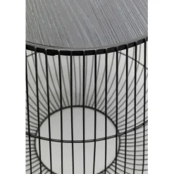 KARE Design Table d appoint Beam noir Ø40cm><noscript><img width=