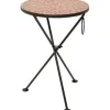 KARE Design Table d appoint Clack Mosaic rouge Ø35cm> Meubles