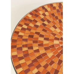 KARE Design Table d appoint Clack Mosaic orange Ø35cm><noscript><img width=