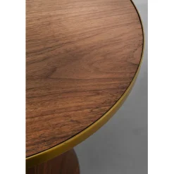 KARE Design Table d appoint Cono Noyer Ø50cm><noscript><img width=