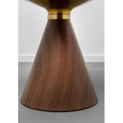 KARE Design Table d appoint Cono Noyer Ø50cm><noscript><img width=