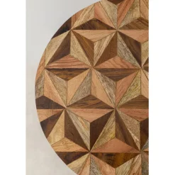 KARE Design Table d appoint Domero Geo laiton Ø25cm><noscript><img width=