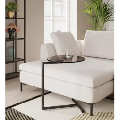 KARE Design Table d appoint Easy Living noir Ø46cm> Meubles
