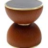 KARE Design Table d appoint Endless Vegas orange Ø47cm> Meubles