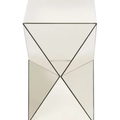 KARE Design Table d appoint Luxury Triangle Pearl 32x32cm><noscript><img width=