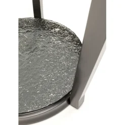 KARE Design Table d appoint Monocolo graphite Ø50cm><noscript><img width=