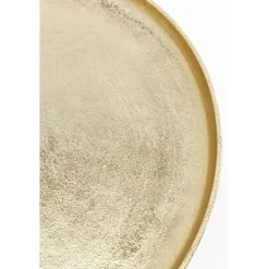 KARE Design Table d appoint Plateau Uno laiton Ø45cm><noscript><img width=