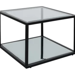 KARE Design Table d appoint Quadro noir 50x50cm><noscript><img width=