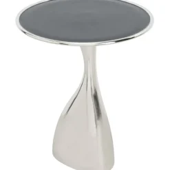 KARE Design Table d appoint Spacey argenté Ø36cm><noscript><img width=