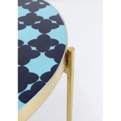 KARE Design Table d apppoint Priya bleu (2/set)><noscript><img width=