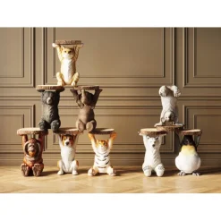 KARE Design Table d´appoint Animal Mr. Jack Ø33cm><noscript><img width=