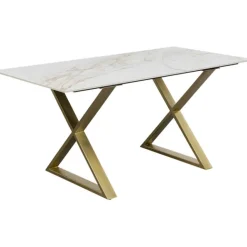 KARE Design Table Eternity Cross Laiton 160x80cm> Meubles