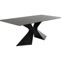 KARE Design Table Gloria Ceramic noir 180x90cm><noscript><img width=