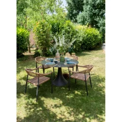 KARE Design Table Grande Possibilita noir Ø110cm><noscript><img width=