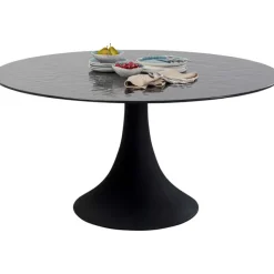 KARE Design Table Grande Possibilita noir bubble Ø150cm><noscript><img width=
