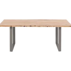 KARE Design Table Harmony acier brut 180x90cm><noscript><img width=