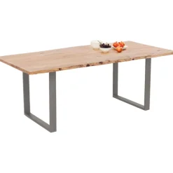 KARE Design Table Harmony acier brut 180x90cm><noscript><img width=