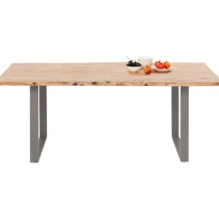 KARE Design Table Harmony acier brut 180x90cm><noscript><img width=
