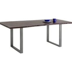 KARE Design Table Harmony foncé acier brut 200x100><noscript><img width=