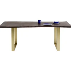 KARE Design Table Harmony foncé acier brut 200x100><noscript><img width=