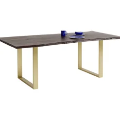 KARE Design Table Harmony foncé acier brut 200x100><noscript><img width=