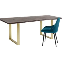 KARE Design Table Harmony foncé acier brut 200x100><noscript><img width=