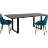 KARE Design Table Harmony foncé noir 180x90> Meubles