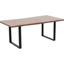 KARE Design Table Harmony foncé noir 180x90> Meubles