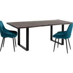 KARE Design Table Harmony foncé noir 160x80> Meubles