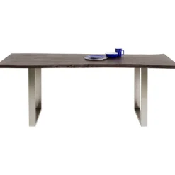 KARE Design Table Harmony foncé-chromé 160x80cm><noscript><img width=