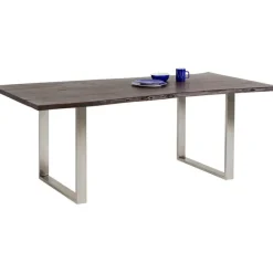KARE Design Table Harmony foncé-chromé 160x80cm><noscript><img width=