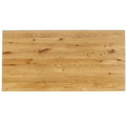 KARE Design Table Jackie chêne-acier brut 160x80><noscript><img width=