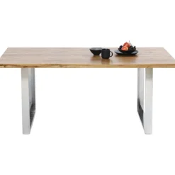 KARE Design Table Jackie chêne-chromé 160x80><noscript><img width=