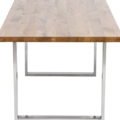 KARE Design Table Jackie chêne-chromé 160x80><noscript><img width=