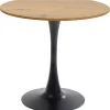 KARE Design Table Schickeria chêne - noir Ø80cm> Meubles