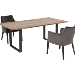 KARE Design Table Symphony acier brut 160x80><noscript><img width=