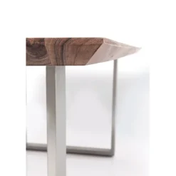 KARE Design Table Symphony acier brut 160x80><noscript><img width=
