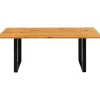 KARE Design Table Symphony chêne noir 180x90> Meubles
