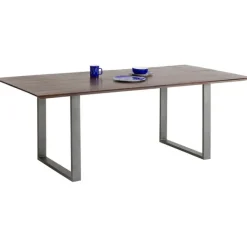 KARE Design Table Symphony foncé acier brut 160x80><noscript><img width=