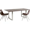 KARE Design Table Symphony foncé chromé 200x100> Meubles