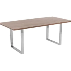 KARE Design Table Symphony foncé chromé 200x100> Meubles
