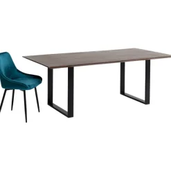 KARE Design Table Symphony foncé noir 160x80> Meubles